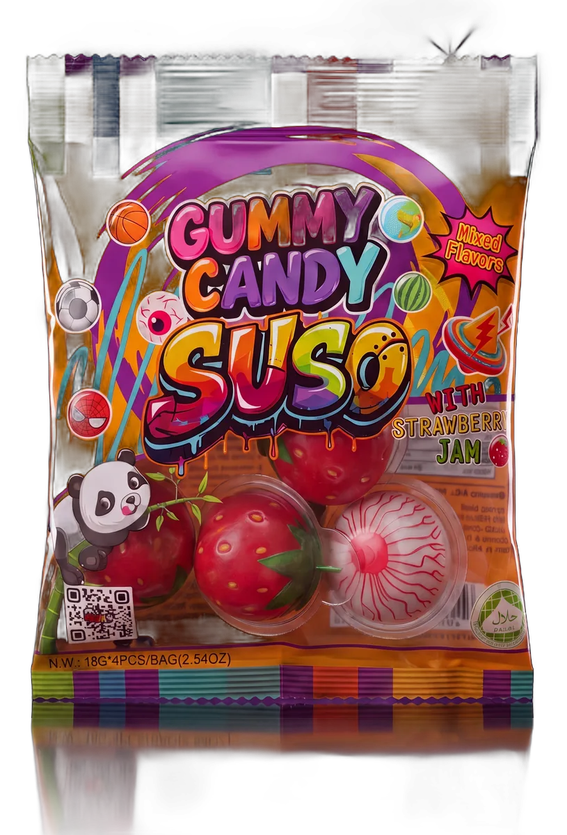 A SUSO gummy pouch