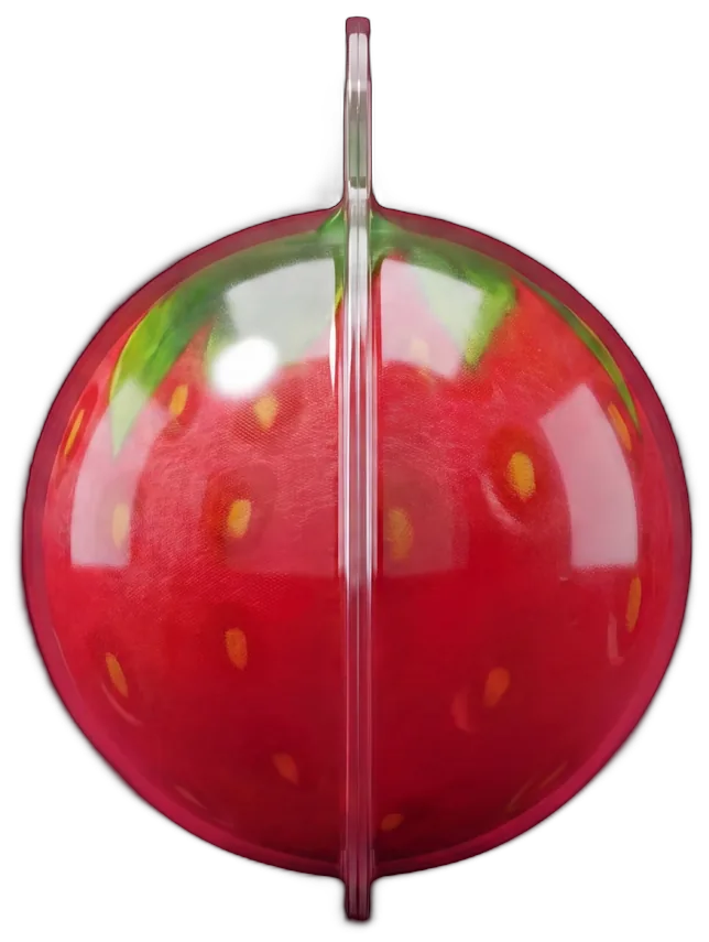 SUSO gummy ball sealed in its printed wrapper