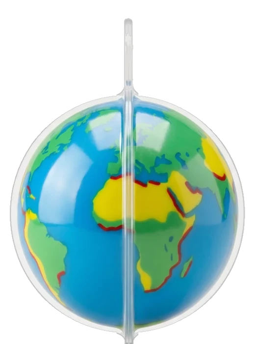 Earth gummy in its shell